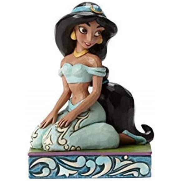 Disney Traditions by Jim Shore Aladdin Jasmine Personality Pose Figurine, 3.55" - Picture 4 of 5